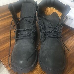 Black Timberland Boots